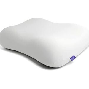C CUSHION LAB Deep Sleep Pillow, Ergonomic Contour Design for Side & Back
